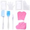 POPETPOP Paraffin Wax Gloves for Hand and Foot Care, Cotton and Plastic, Random Color view 1