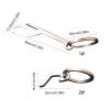 MHADBKH Pocket Stainless Steel Beer Bottle Opener Keychain view 4