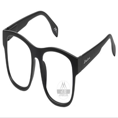 Paule & Knopf Modern Reading Glasses MRC-1, Black, +1.00 dpt, Without Sun Clip
