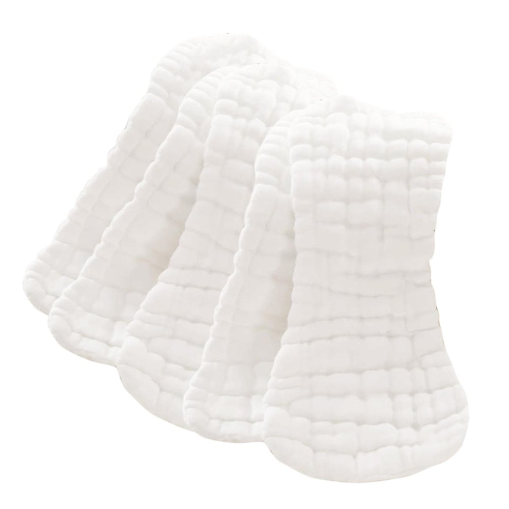 WATIIFUFU Reusable Cotton Diaper Inserts for Newborns, 5-Pack