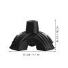 Hemobllo Rubber Crutch Tip with Stable Four-Point Base, Non-Slip Replacement for Cane Tips on Sand and Gravel view 2