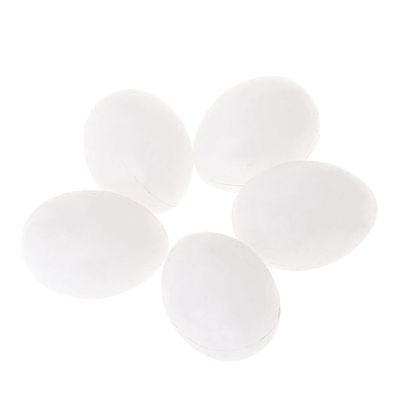 5-Pack White Artificial Eggs