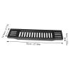 Bamboo Bathtub Tray for Spa Relaxation, Black Bath Organizer for Books, Tablets and Wine view 2