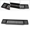 Bamboo Bathtub Tray for Spa Relaxation, Black Bath Organizer for Books, Tablets and Wine view 4