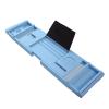 Adjustable Extendable Waterproof Bamboo Bathtub Tray with Storage Board view 1