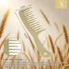 AUYAO Wavy Curl Comb for Detangling and Defining Curls (Earthy Yellow) view 2