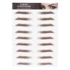 Adfaga Professional Eyebrow Stickers, Long-Lasting-Looking Transfer Stickers for Women, Easy to Apply, Breathable Design, Multiple Styles Available (BROWN-04) view 1