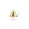 ibasenice 100 Pcs Gold Metal Bells for Crafting 10mm Diameter view 2