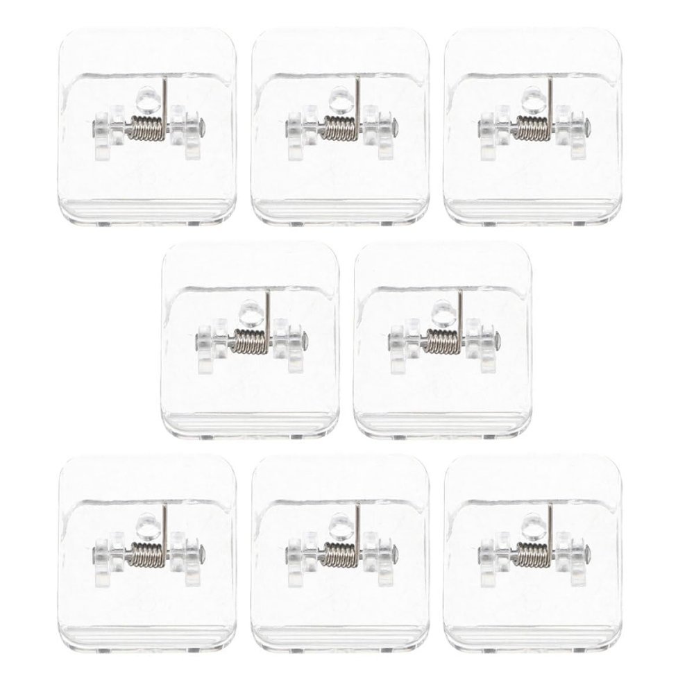 Mikikit 8-Pack Transparent Holders for Dog PIPI Pads