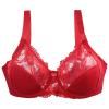 Women's Push-Up Sports Bras, 3-Pack, Underwire Lace Bras with Strong Support view 2