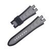 KGFCE Fr EXCALIBUR Series 28 mm Nubuck Leather Watch Strap Accessory Compatible with Roger Dubuis Watch Band (Gray 2) view 1