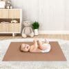 Portable Faux Leather Changing Pad, Waterproof and Wipeable, 81.3 x 50.8 cm (Brown) view 2