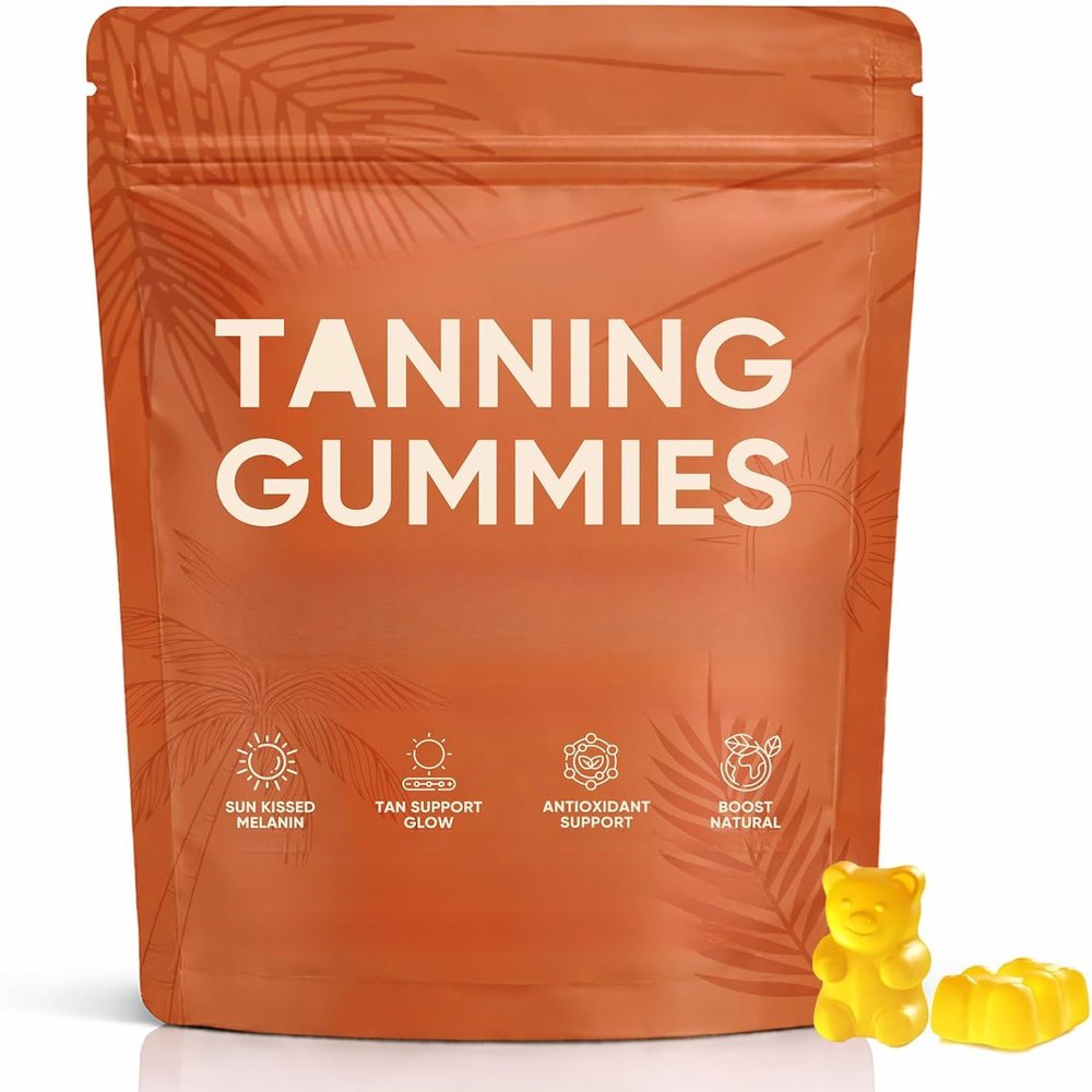 Supports Natural Radiance, Healthy Skin, Vitality, and Hydration with Non-GMO Tanning Gummies