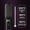 Zegla Control Pro Styling Brush, Styling Brush for Short Hair, Three-Level Temperature Control, Long-Lasting Volume, Practical Design (Black) view 3
