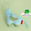 Catnip Toy with Crinkle Sound, 28g Elephant Plush Teaser view 3
