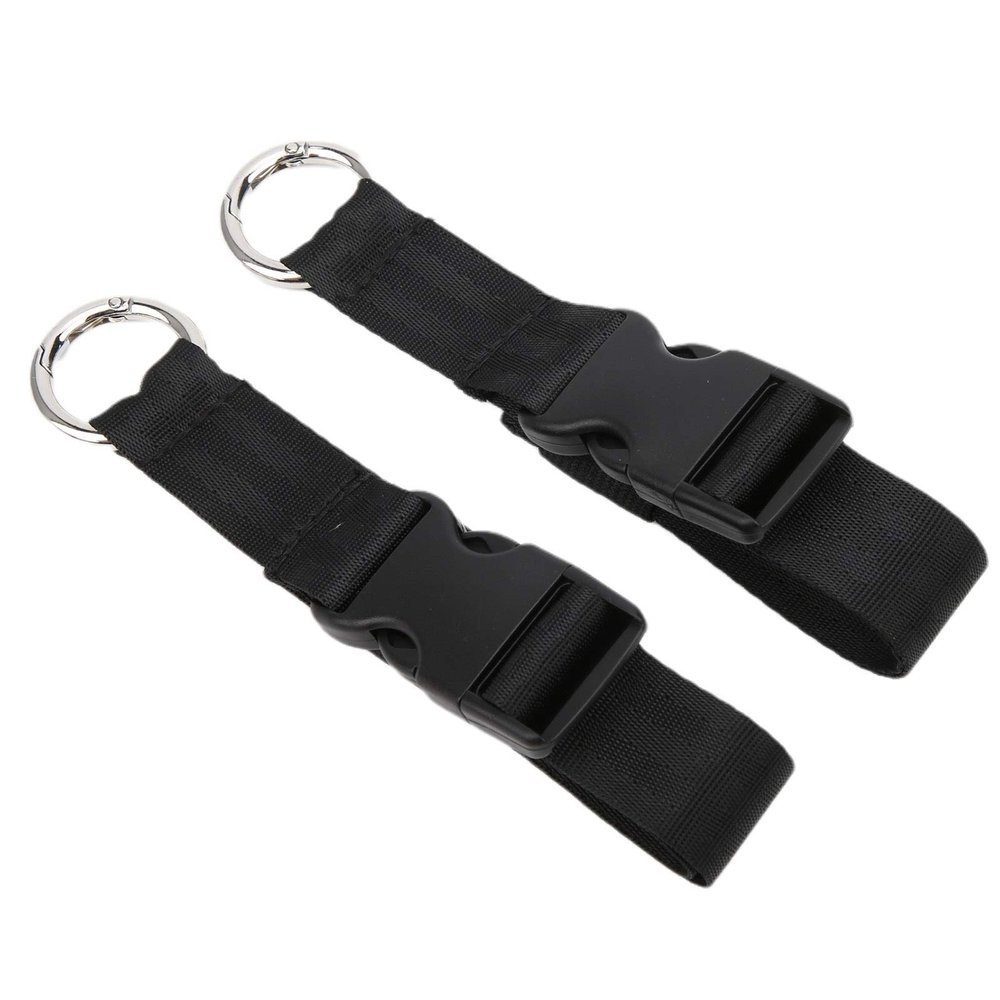CHICIRIS 2 Universal Stroller Hooks, Round Heavy-Duty Clips, Organizer Hooks for Bags, Crutches, Walkers, Wheelchairs and Strollers
