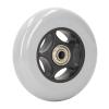 Cryfokt 4-Inch Rubber Wheel for Wheelchairs, Non-Slip, Low-Noise, Gray view 4