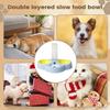 Food and Water Bowl Set with 3 Removable Elevated Bowls and Automatic Water Dispenser view 4