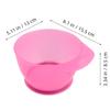 Alipis 3-Piece Plastic Hair Dye Bowls with Handles, Black and Purple view 2
