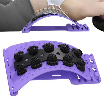 Lumbar Spine Stretcher with 4-Level Adjustable Support Plate