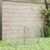 Mhdvray Galvanized Steel Rabbit Hutch 105 x 100 x 120 cm, Stable Outdoor Run for Rabbits, Chickens and Small Animals with Lockable Door view 2