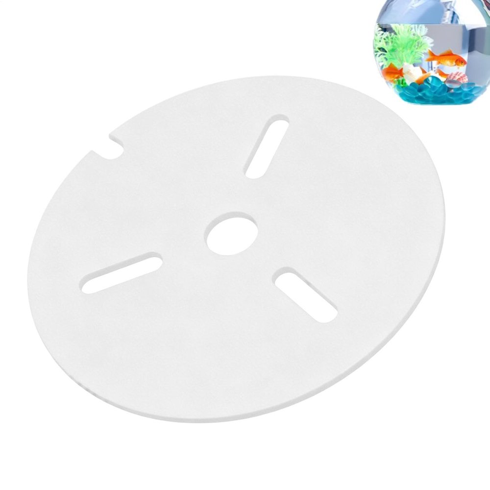 Round Clear Acrylic Aquarium Cover with Hole
