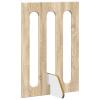 Mhdvray Foldable Indoor Pet Gate, No-Drill Dog Barrier, Sonoma Oak, 100.5 x 38 x 70 cm view 4