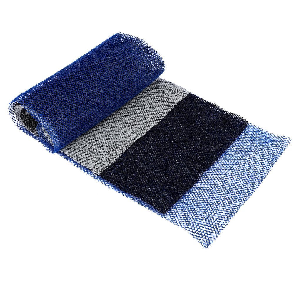 MALUGOGO 3-Piece Nylon Exfoliating Shower Towels with Back Scrubber