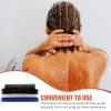 MALUGOGO 3-Piece Nylon Exfoliating Shower Towels with Back Scrubber view 3