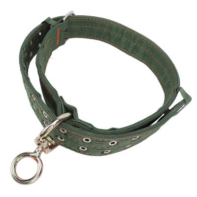 Cryfokt Durable Adjustable Cattle Collar with Metal Buckle and Pull Chain for Cattle Shows, Comfortable Neck Strap for Dogs (Medium Size)