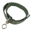 Cryfokt Durable Adjustable Cattle Collar with Metal Buckle and Pull Chain for Cattle Shows, Comfortable Neck Strap for Dogs (Medium Size) view 1