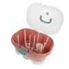 MOBUTOFU Baby Bottle Drying Rack with Removable Drip Tray and Dustproof Storage Box view 1