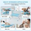 Escape-Proof Breathable Dog Grooming Restraint Table with 8 Holes view 4
