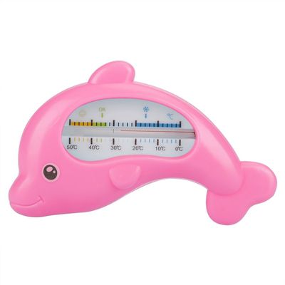 BSTCAR Baby Bath Thermometer, Pink Dolphin