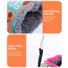 POPETPOP Plush and Linen Hanging Hamster Set with Tunnel view 3