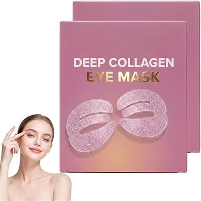 2026 Collagen Peptide Eye Masks, 360° Fit, for Fine Lines & Dark Circles, 2 Boxes