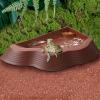 Reptile Bath Basin with Non-Slip Ramp view 3