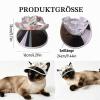 KASESSS Pet Sun Hat with Ear Holes and Bunny Ears, Beige view 2