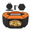 Portable Foldable Chicken Brooder Pen for Up to 15 Ducklings view 1