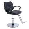 Adjustable 360° Swivel Barber Chair for Salon and Home, Black view 1