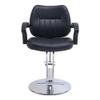 Adjustable 360° Swivel Barber Chair for Salon and Home, Black view 3