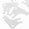 ibasenice Universal Keys with Key Ring, Sturdy and Compatible, 5-Piece Steel Set for Paper Towel and Toilet Paper Dispensers view 3
