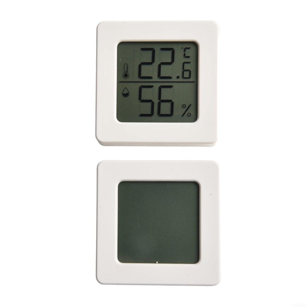 Digital Thermometer and Hygrometer, 2-Pack