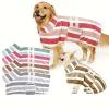 EXQIOUR Quick-Drying Fleece Bathrobe for Pets, Machine Washable view 2