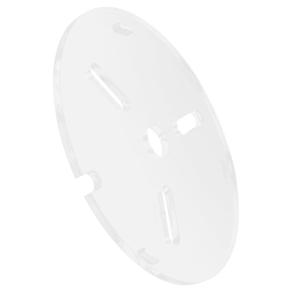 VALICLUD High-Transparency Acrylic Round Aquarium Cover and Frame for Small to Medium Aquariums