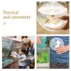 VALICLUD High-Transparency Acrylic Round Aquarium Cover and Frame for Small to Medium Aquariums view 3