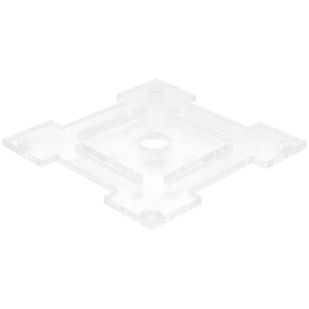 SOLUSTRE Transparent Acrylic Aquarium Lid with Anti-Jump Design