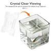 SOLUSTRE Transparent Acrylic Aquarium Lid with Anti-Jump Design view 3