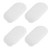 Toilet Seat Bumpers, 4-Pack, TPE view 1