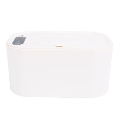 GLOGLOW USB Portable Baby Wipe Warmer, Constant-Temperature Wipe Dispenser with Food-Grade ABS, for Home, Travel, and Car, 4 Settings